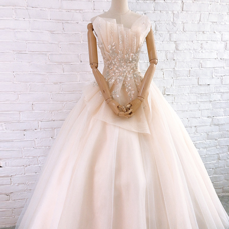 wedding dress tube style