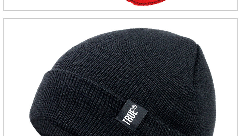 Unisex Autumn/winter warm woven ski hat with hip hop knit hat over cloth wool hat_voghion.com