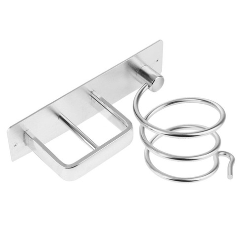 Sheng Ruijia Space Aluminum Gold Hair Dryer Rack Hair Dryer Rack Hair Dryer Bracket Bathroom Storage Rack No Punch