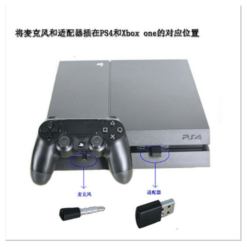 Transfronterizo Venta caliente PS5 Bluetooth adaptador USB compatible con PC5.0 versión PS4 consola de juegos mango receptor en stock