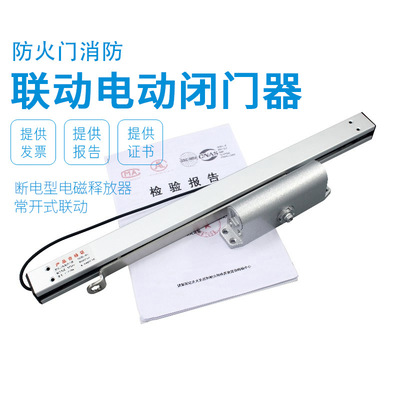 廠家供應通電斷電消防聯動電動閉門器常開防火門電磁釋放器有報告