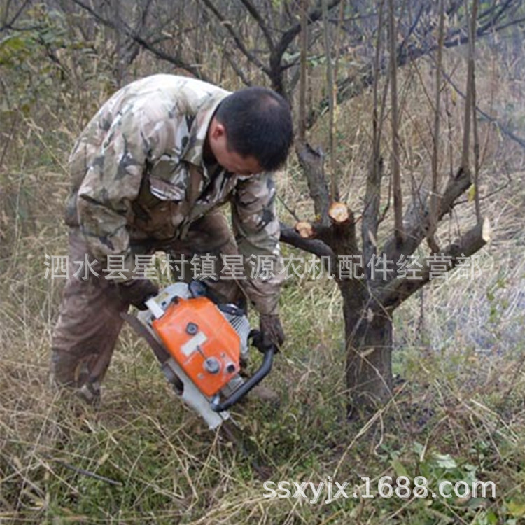 单人手持汽油二冲程起球断根机