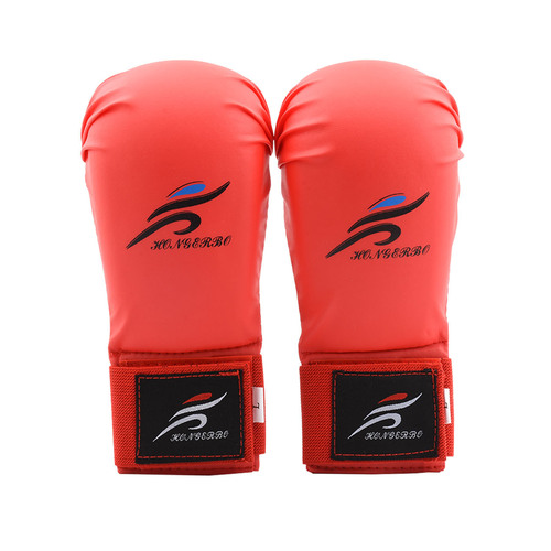 Wholesale karate gloves, sparring boxing gloves, hand guards for adults and children, training protective gear, fitness equipment