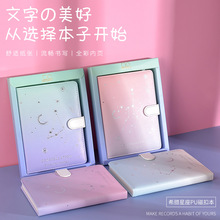 加厚记事本可爱少女笔记本子随身便携手帐本韩国简约小清新日记本