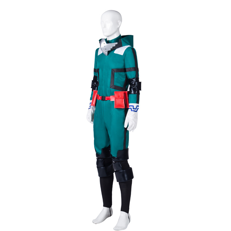 Disfraz de My Hero Academia cos Izuku Midoriya, traje de actuación, traje directo de fábrica Izuku Midoriya cos