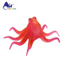 东莞厂家批发鱼缸水族造景装饰仿真章鱼假乌贼塑胶用品荧光装饰