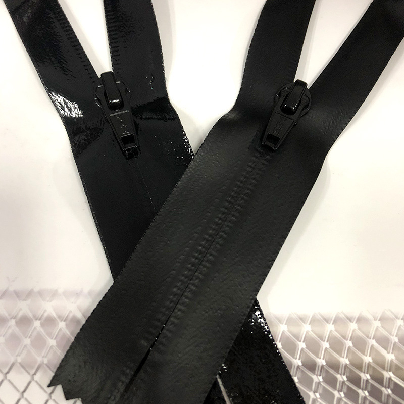 YKK No. 5 nylon waterproof closed zipper (matte