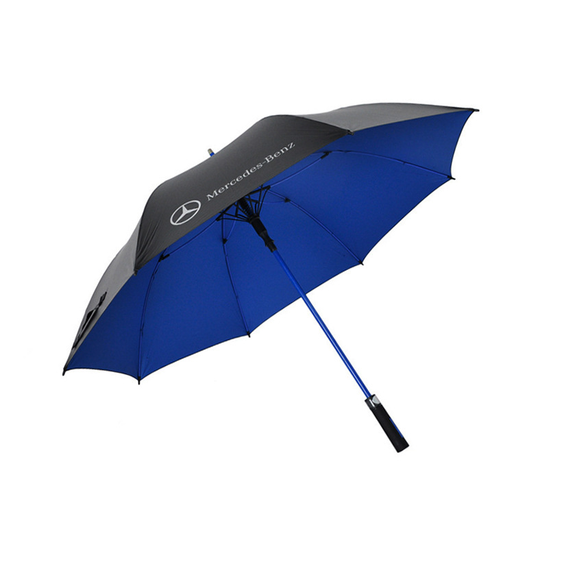 厂家供应 时尚便捷高尔夫伞 27寸纤维高尔夫雨伞 可定制logo