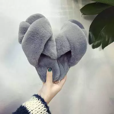 2021 новые тапочки Mao с открытым носком, женские осенне-зимние теплые домашние модные напольные хлопковые тапочки с плоской подошвой