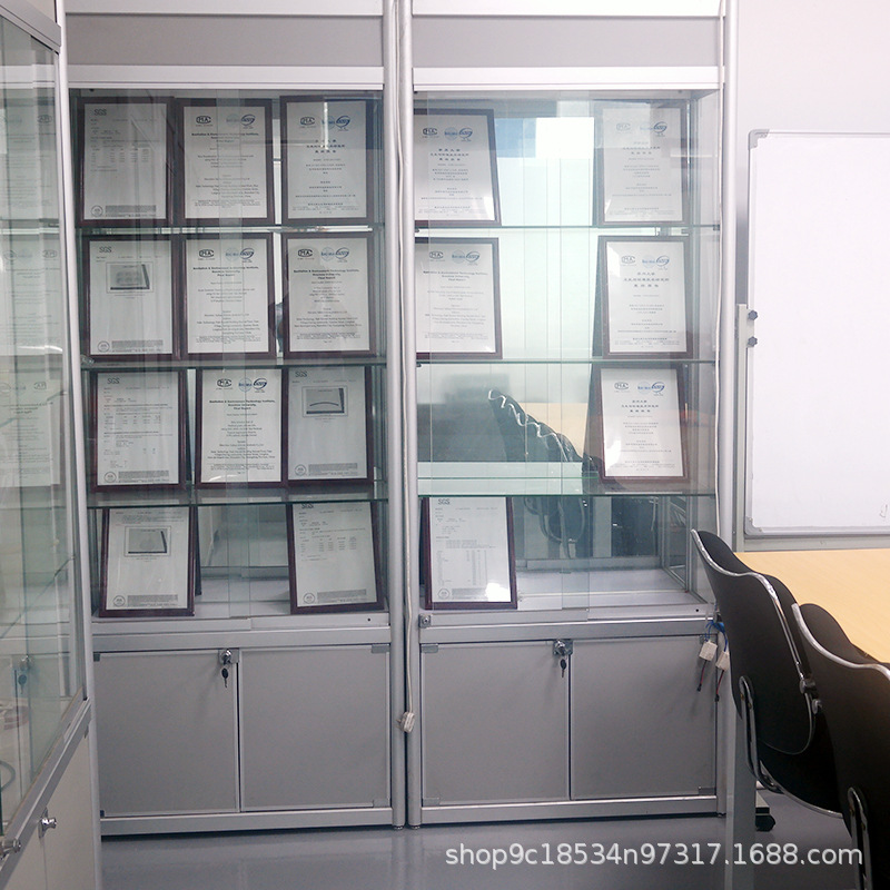 证书展示橱窗