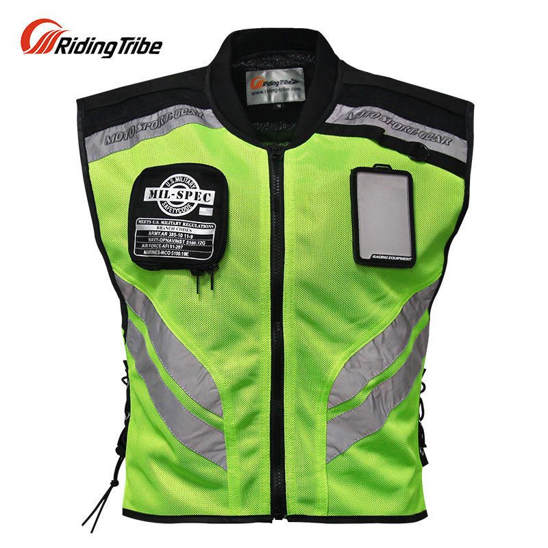 Motorcycle night clothing reflective vest vest motorcycle riding clothing cross-country racing clothing PRO-BIKER genuine goods