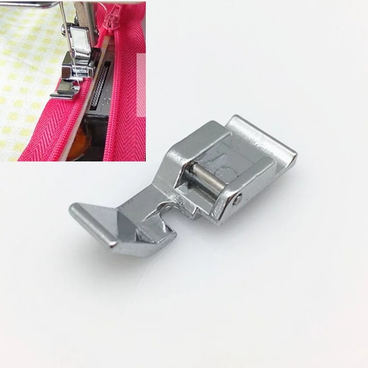 胜家兄弟蝴蝶家用多功能缝纫机单边压脚 单边拉链压脚7306-3