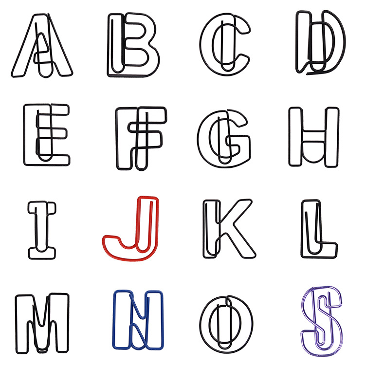 英文字母回形针
