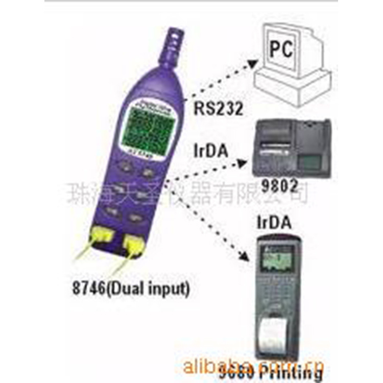台湾衡欣温度计AZ-8746温湿度计AZ-8746在线露点变送器