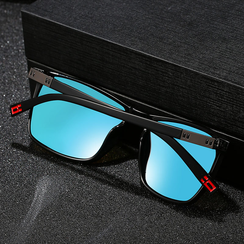 Nueva transfronteriza AliExpress cuadrado polarizado gafas de sol de los hombres deportes de conducción gafas de sol de comercio exterior fabricante