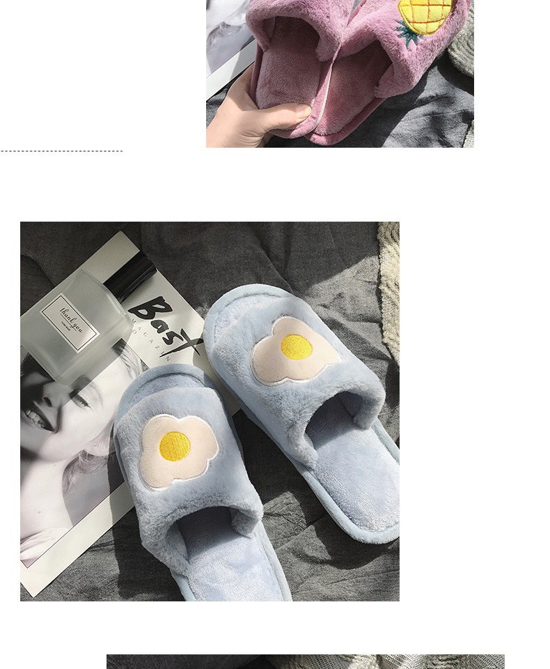 Image des Chaussons en Peluche Fruité 8