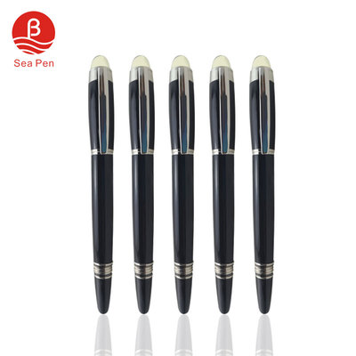 金屬重手感簽字筆 商務會議寶珠筆水筆 可訂制激光logo 廠家直銷