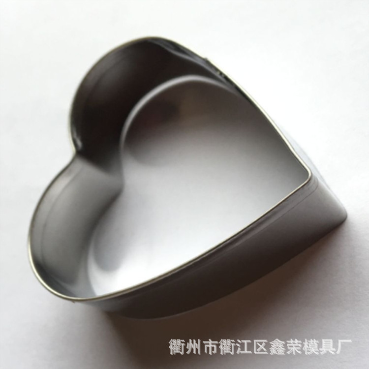 厂家定制批发DIY烘焙工具圣诞节感恩万圣节不锈钢爱心饼干模具
