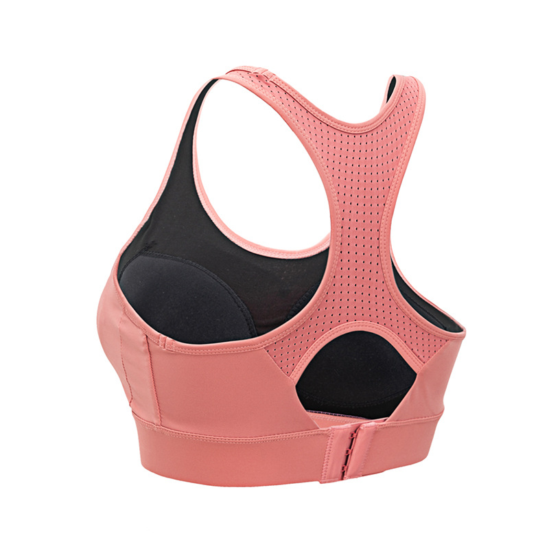 Ropa interior deportiva de las mujeres corriendo push up más tamaño breasted belleza ajustable espalda Yoga fitness alta resistencia a prueba golpes sujetador