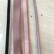 红边灰色排线 1.27间距硬灰排线2.5仪器显示屏焊接排线电脑连接线