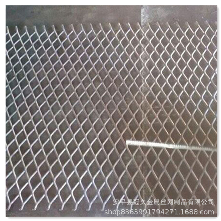 菱形孔不锈钢扩张网 金属扩张网菱形网钢板网片重型钢板网