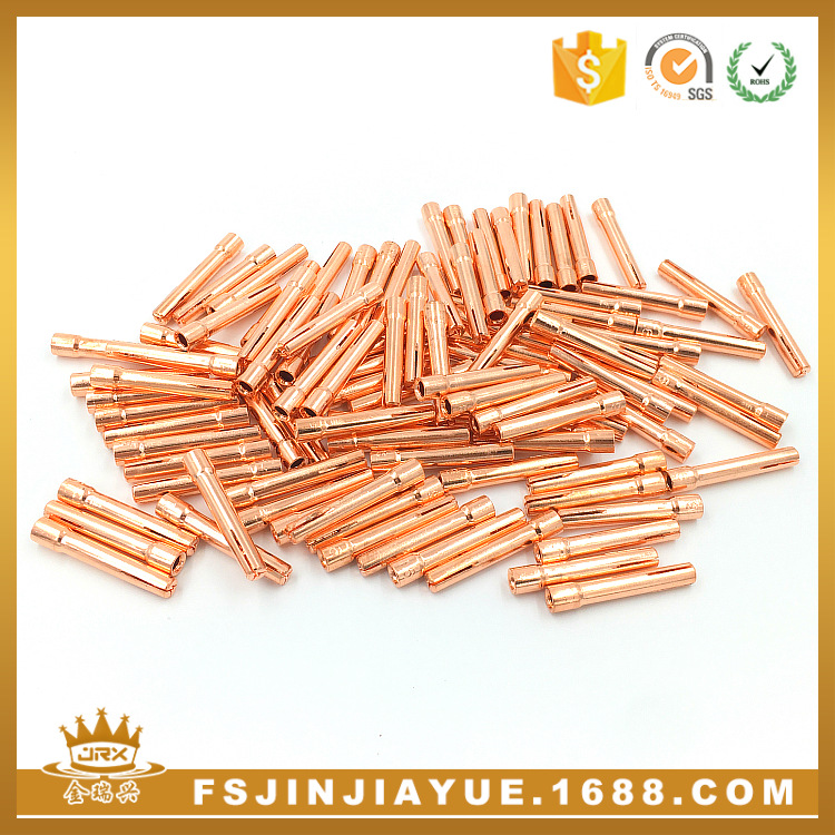 生产氩弧焊枪钨针夹 QQ150纯紫铜加厚 精品钨极夹36mm 出口质量-阿里巴巴