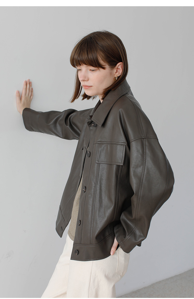 Blouson femme THXGIVING en Cuir PU - Ref 3320849 Image 25