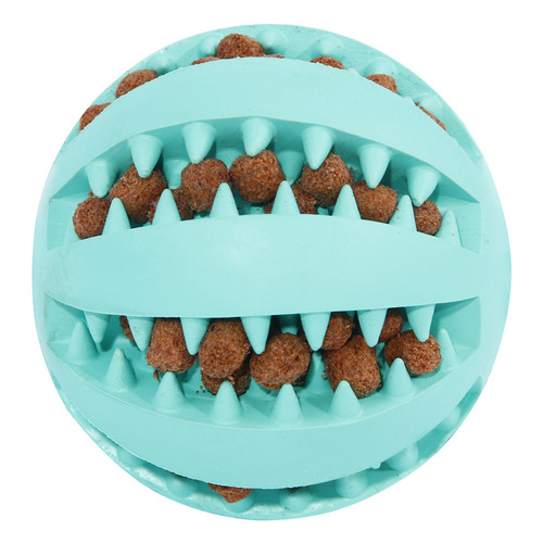 Factory direct sales Teddy puppy decompression elastic rubber ball pet teeth cleaning ball dog toys