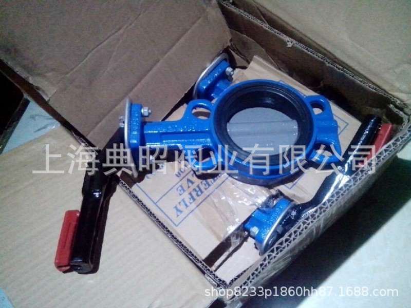 优质 中线蝶阀 对夹蝶阀 手动对夹蝶阀 手柄衬胶蝶阀D71X-16系列