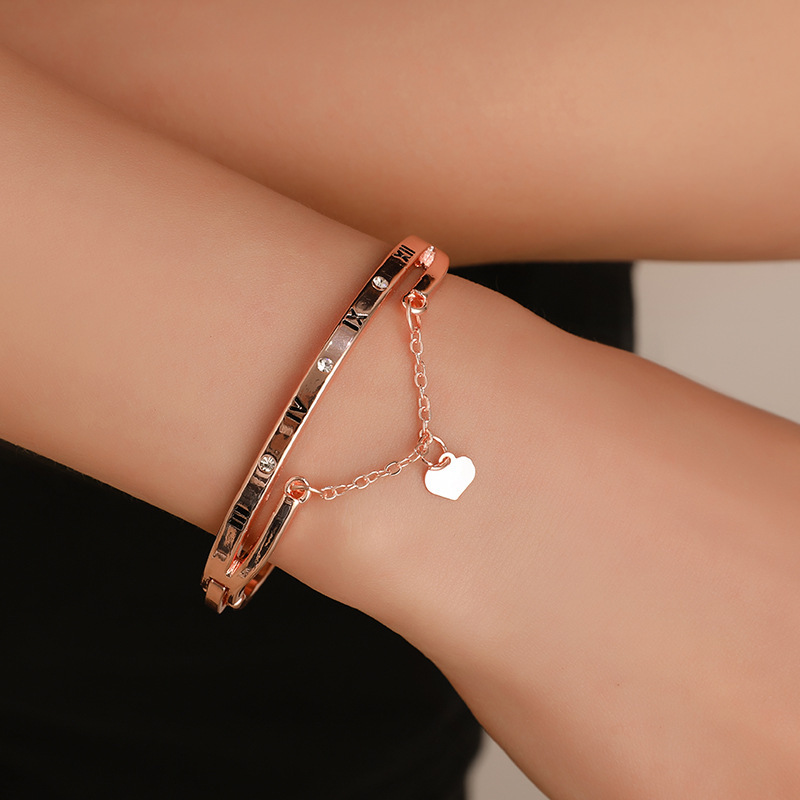 Euramerican love Bracelet Digital Peach...