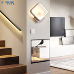 Современное и минималистичное светодиодное скандинавское бра, креативный квадратный фонарь для спальни для кровати, три цвета, оптовые продажи