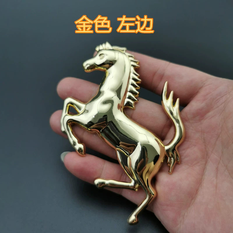 Metal modified sticker, 3D