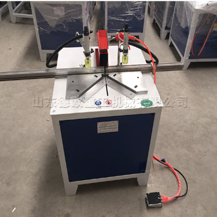 立式型材切割机 铝型材多功能切角机 45度90度切铝设备 刀片耐磨
