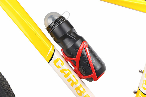 New bicycle water bottle holder lightweight PC plastic road mountain bike water cup holder bicycle riding equipment with screws