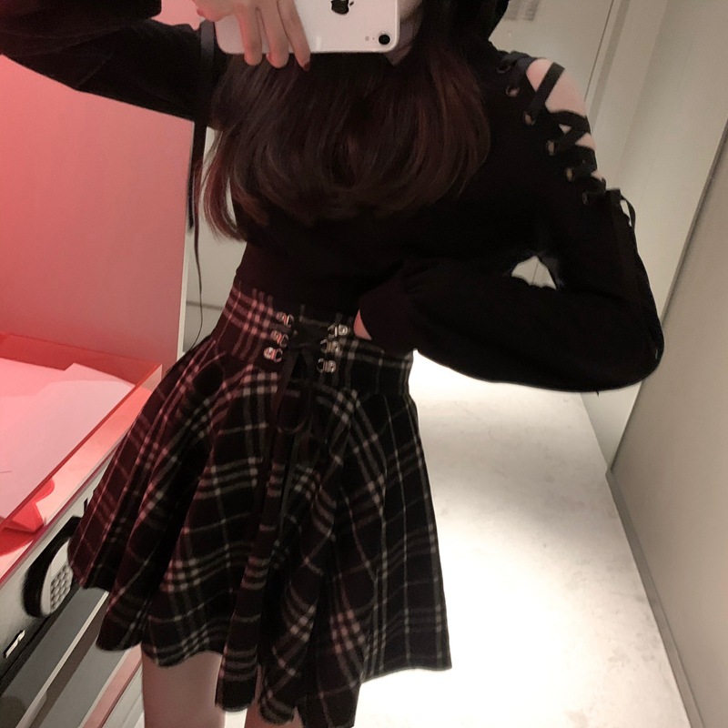 Cat Ear Strap Sweater