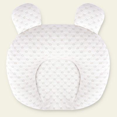 婴儿枕头防偏头乳胶定型枕新生儿0-1岁宝宝用品彩棉婴儿枕批发