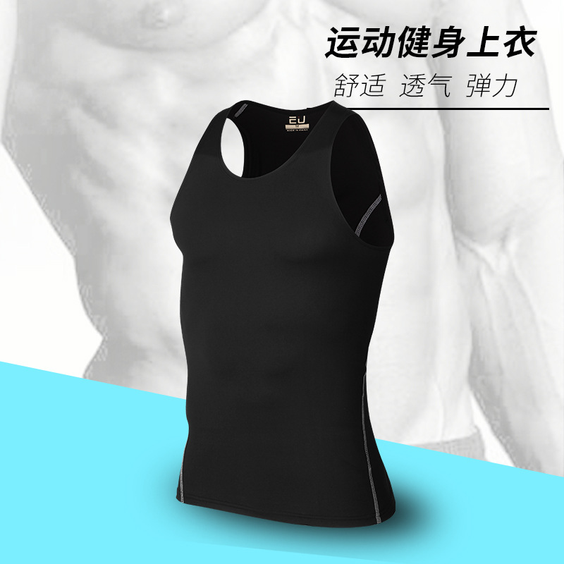 Tight-fitting T-shirt M PRO motion run train Bodybuilding Basketball Tight fitting Tank Top 311