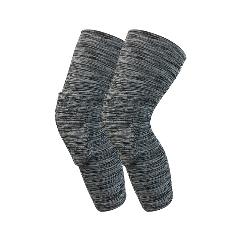 跨境批发篮球护膝盖透气防撞护大小腿套户外登山骑行运动护具用品