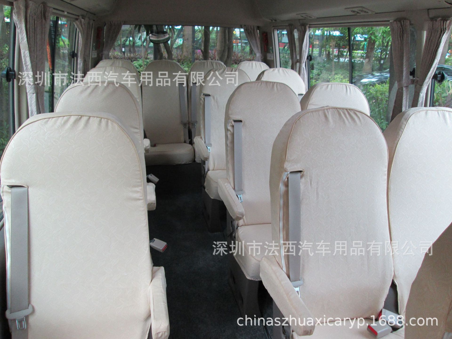 专业生产供应柯斯达中巴二十位豪华高档专专用座套