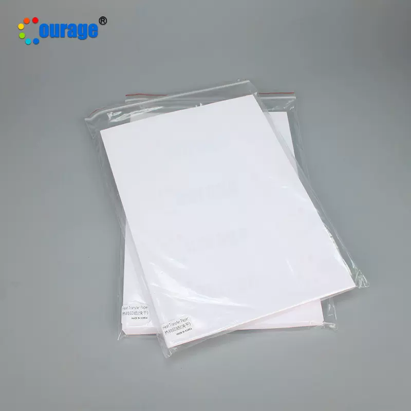 凯瑞其热升华韩国转印纸100克A4慢干纸90克快干纸杯子T恤打印纸