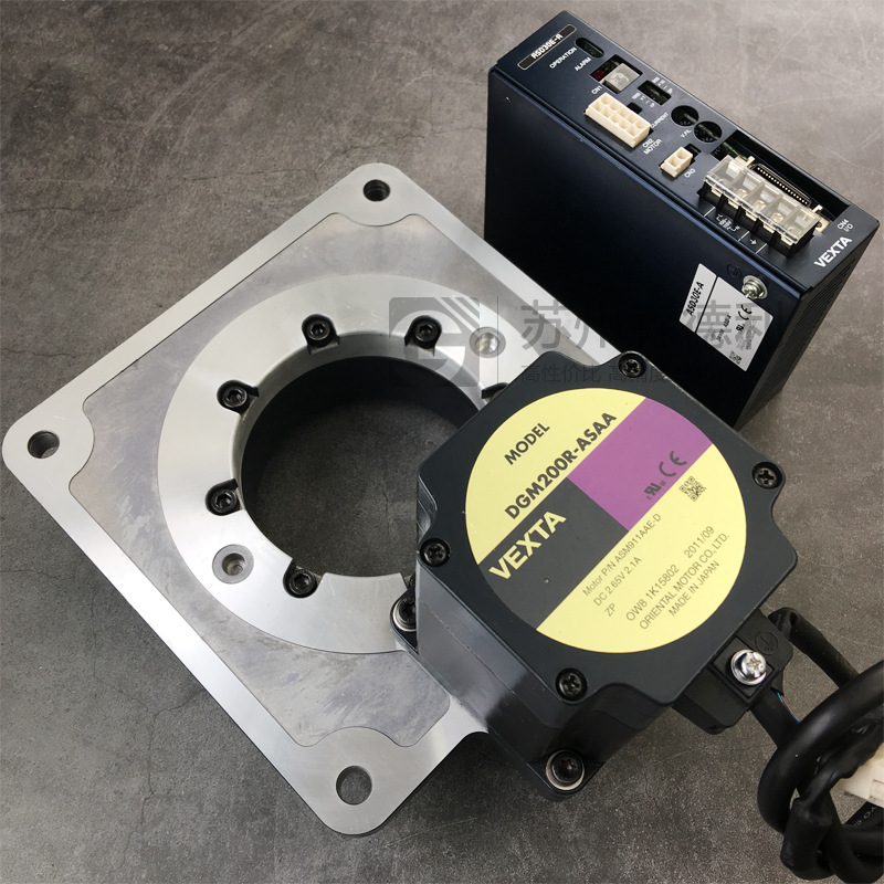 二手东方马达DGM200R-ASAA带控制器ASD30E-A 86步进伺服转盘
