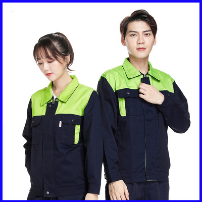 new pattern Autumn and winter technology Cotton men and women Zip coverall customized logo Windproof collar