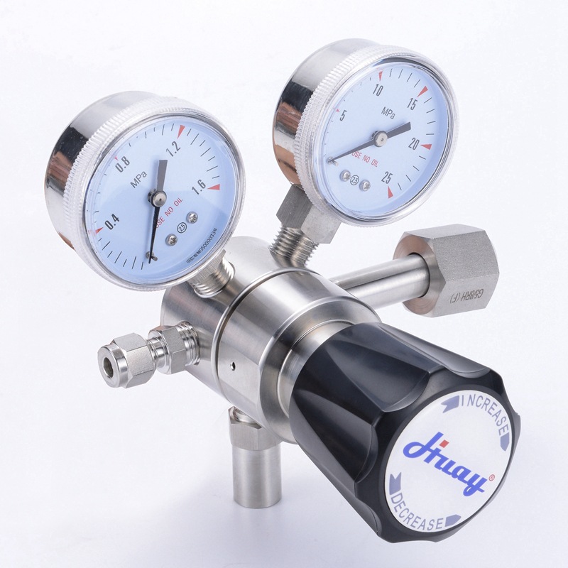 HYR11L不锈钢单级式减压器 气瓶减压器  氦气减压阀