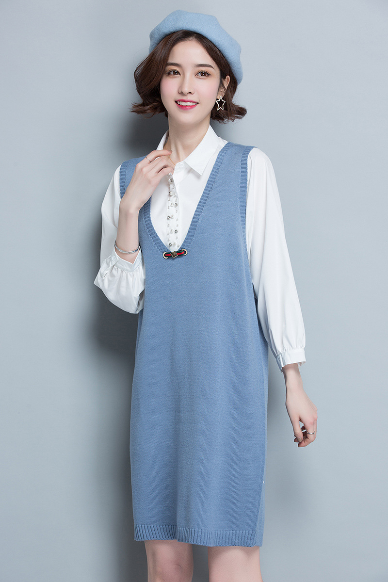 Gilet femme MOUTON CHAUD en Tricot - Ref 3316350 Image 4