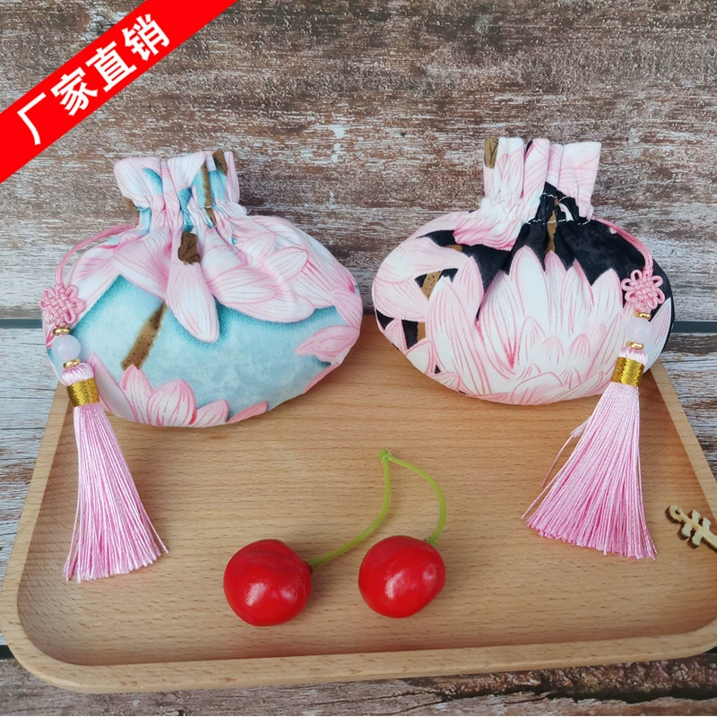 Оптовая Продажа с фабрики Фестиваль лодок-драконов Саше пустая сумка Саше лотоса кисточка кулон автомобиль ароматерапия кулон подарок
