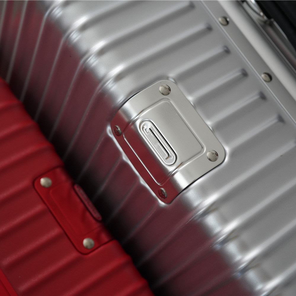 品質比其他的好 19新款鋁框複古行李箱萬向輪密碼鎖拉杆箱登機箱