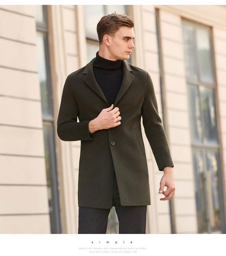 Manteau homme en Laine - Ref 3419328 Image 37