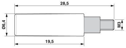 菲尼克斯 接线端子附件 测试连接器 PSBJ-URTK 6 YE-3026405