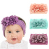 Children's nylon elastic headband, scarf, soft hair accessory, European style