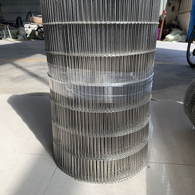 非标定制不锈钢网带 耐高温耐压输送机用304不锈钢乙型网带|ms